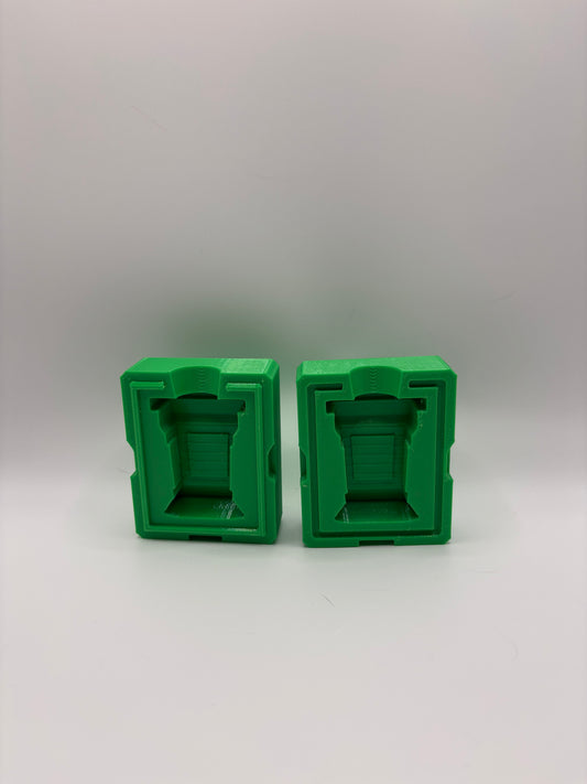 Pillar Candle Mold – Reusable 2-Piece PETG Mold